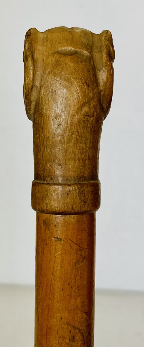 Wooden Case With A Mastiff's Head -photo-8
